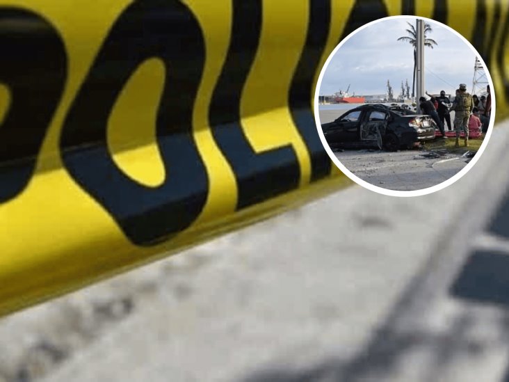 Accidente deja un muerto y 5 lesionados en bulevar de Veracruz