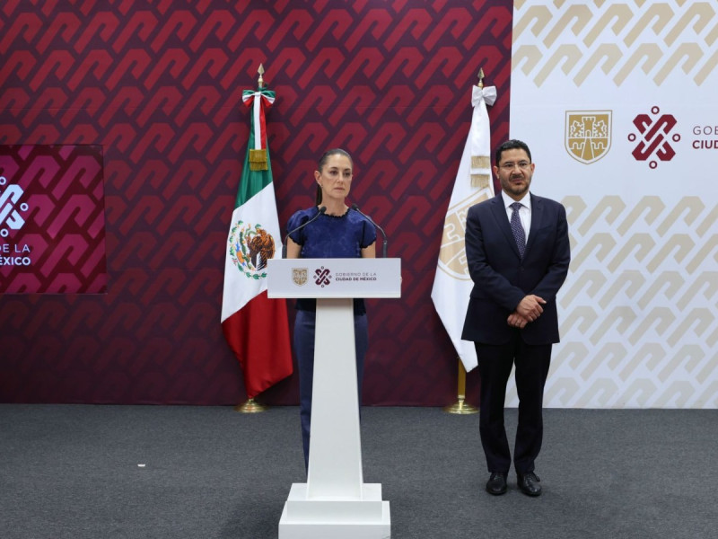 Martí Batres queda al frente del gobierno de CDMX por renuncia de Sheinbaum