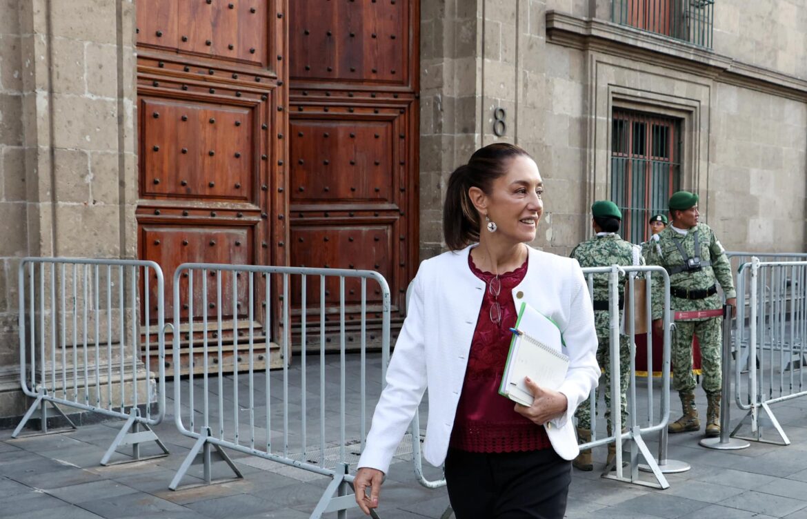 Claudia Sheinbaum anuncia aumento al salario a trabajadores de la CDMX