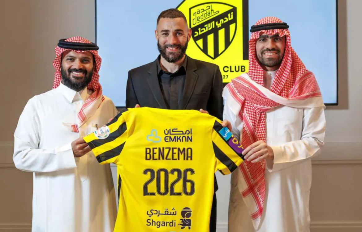 Benzema ficha con el Al Ittihad de Arabia Saudita hasta 2026