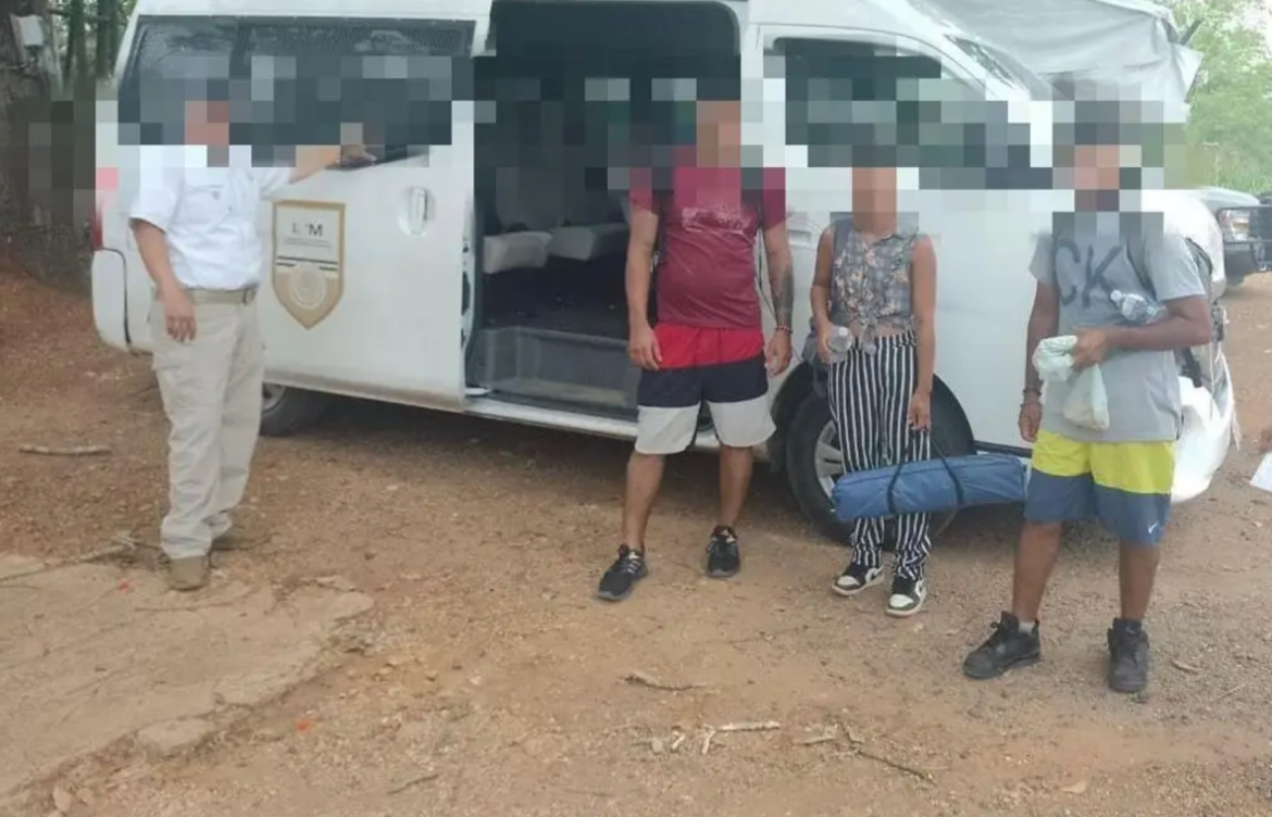 Rescatan a 85 migrantes en Alvarado y 4 municipios