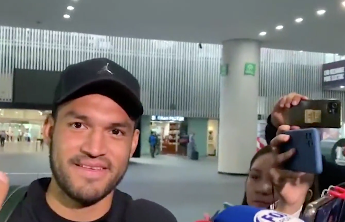 Eduardo Aguirre llega a la CDMX dispuesto a ser el 9 referente de Cruz Azul