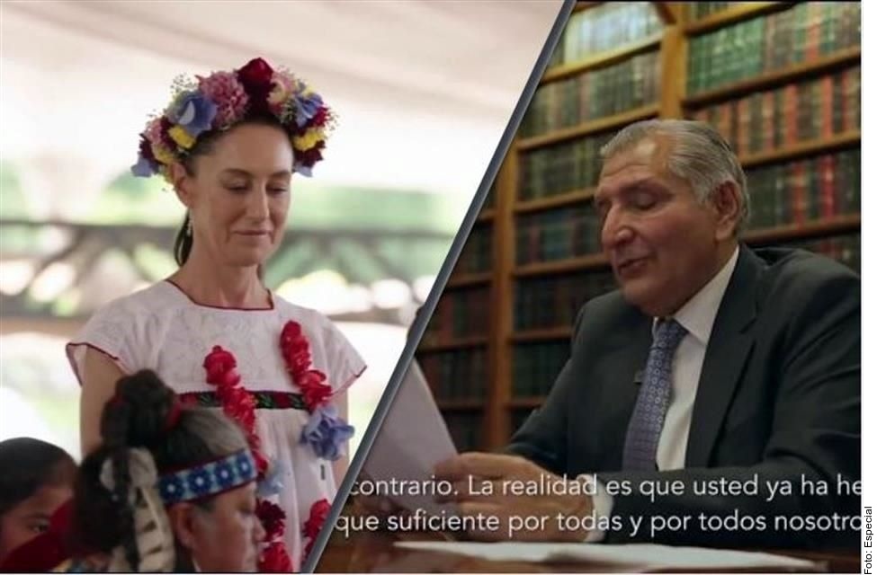 ‘Coronan’ a Sheinbaum en Xochimilco y Adán muestra renuncia 