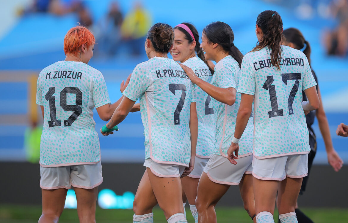 Tri Femenil goleó a Puerto Rico en su debut en los Juegos Centroamericanos: 4-0