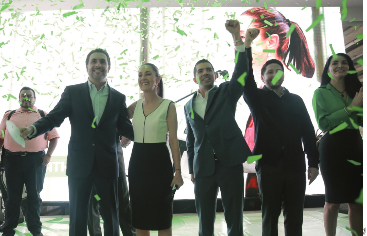 Se acomoda PVEM; va con Sheinbaum 