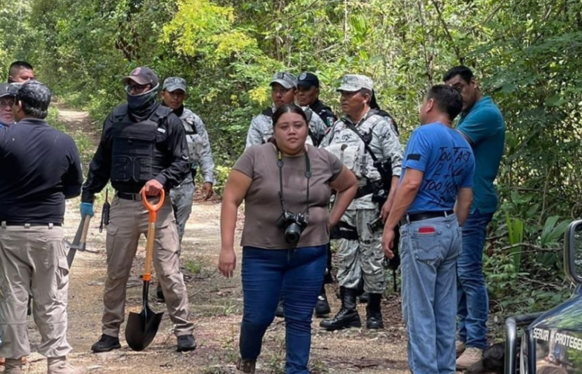 Hallan siete osamentas en Quintana Roo durante operativo de búsqueda de desaparecidos