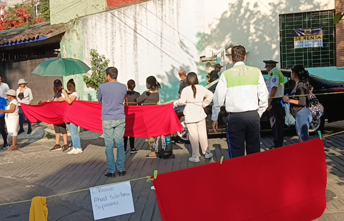 Continúan protestas por falta de agua en Xalapa