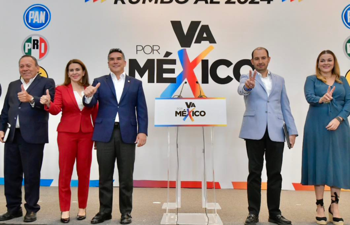 Se designará como candidato presidencial a quien tenga más competitividad: Va por México