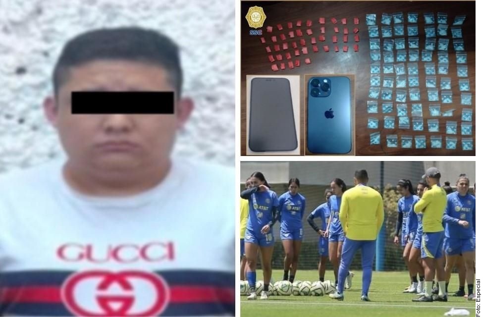 Detienen a presunto acosador de jugadoras de América