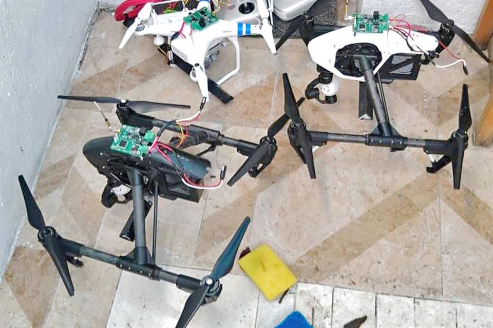 Asegura el Ejército 23 drones del narco