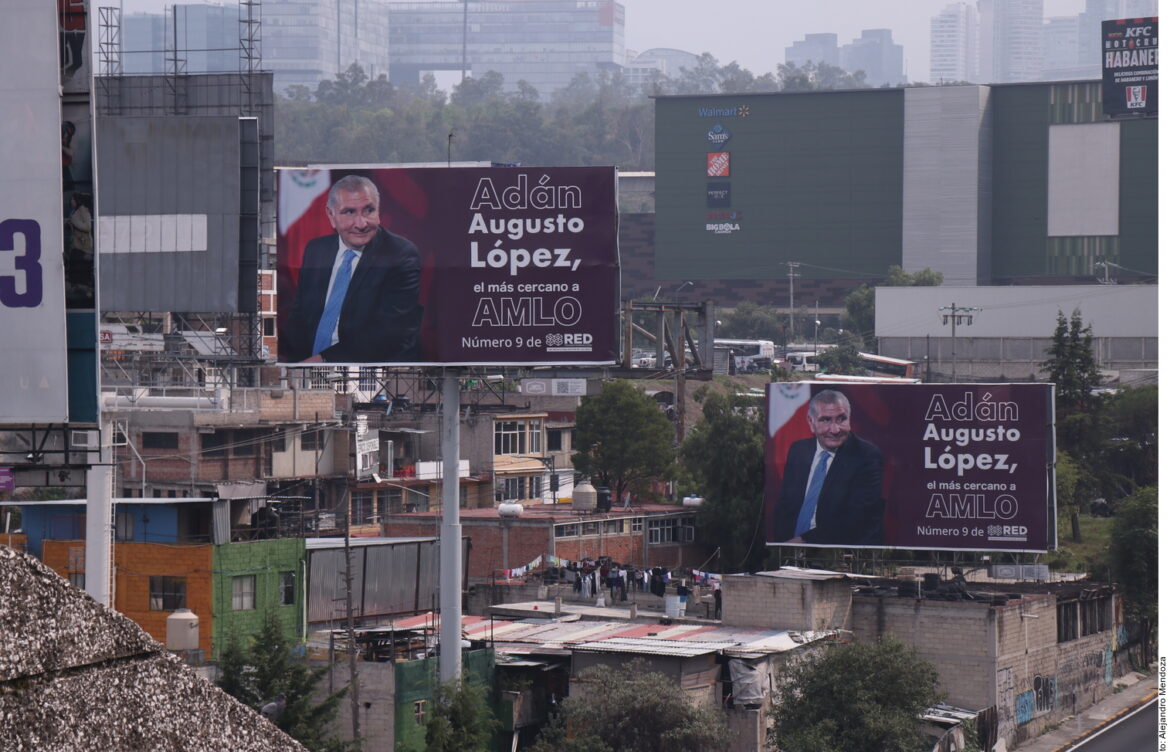 Adán Augusto quiere saber quién paga sus espectaculares como presidencial