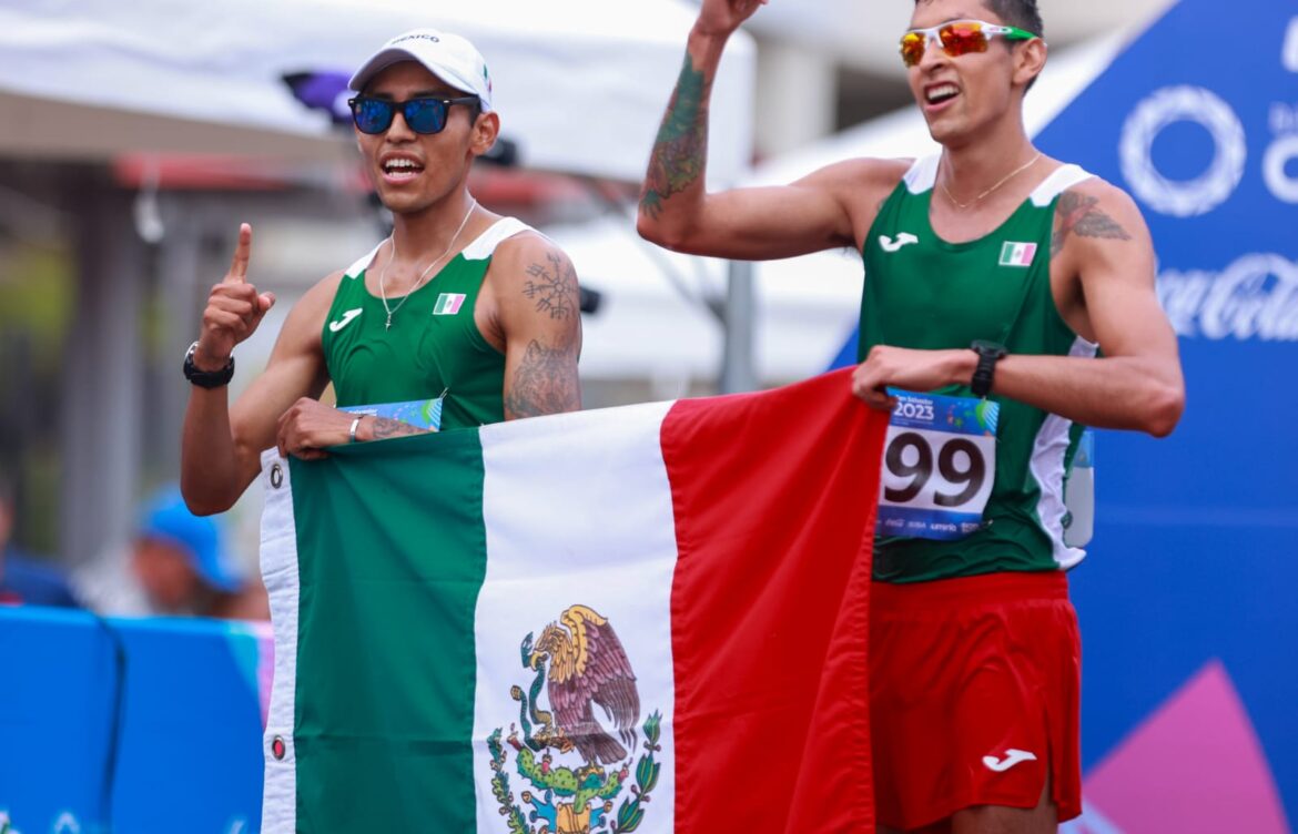 Mexicanos dominan la marcha de 20km y ganan oro femenil y varonil en los Centroamericanos