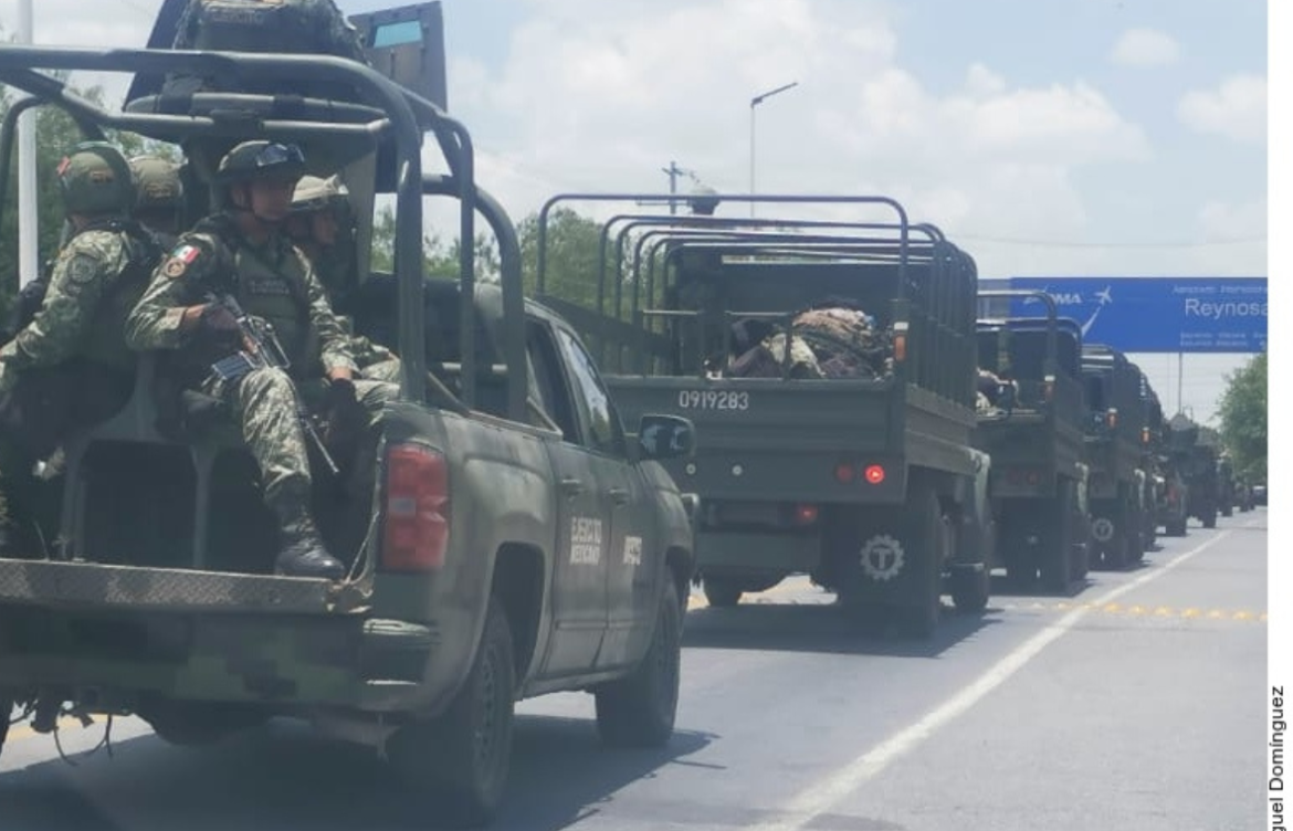 Refuerzan militares Reynosa luego de atentado a Secretario 