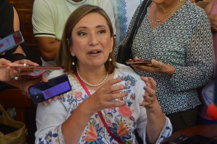 AMLO no soporta que sea una candidata fuerte: Xóchitl Gálvez