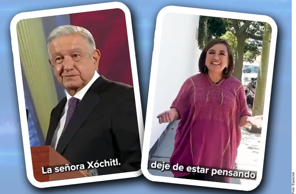 ‘¿Será que soy su crush?’, pregunta Xóchitl a AMLO