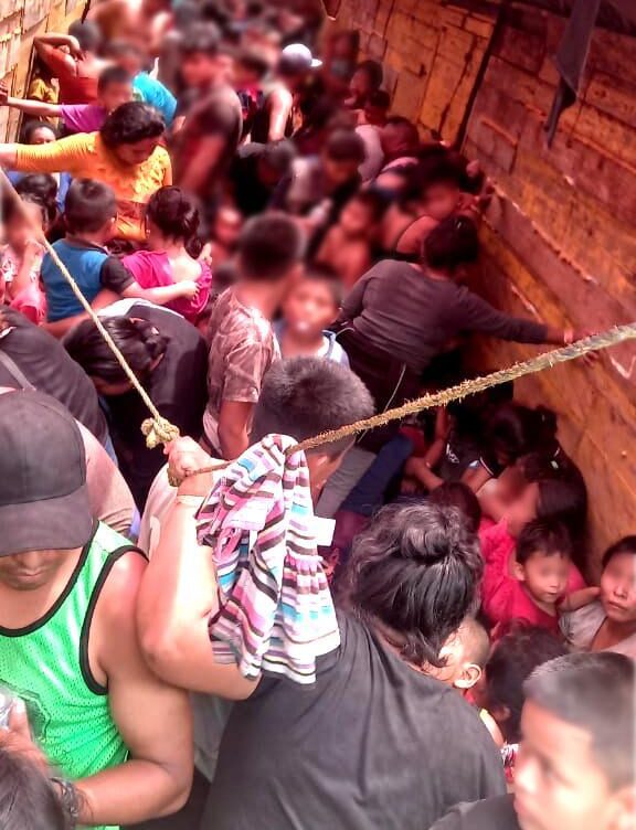 Rescatan a 40 niños migrantes en Veracruz