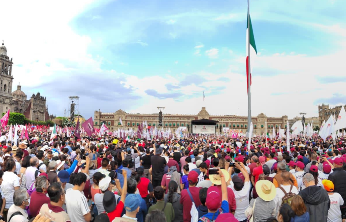 Celebra AMLO 5 años post triunfo electoral