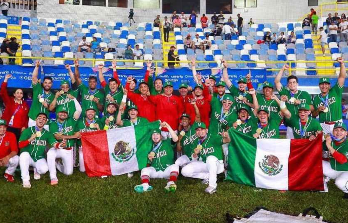 México hace historia con medalla de oro en béisbol en Juegos Centroamericanos