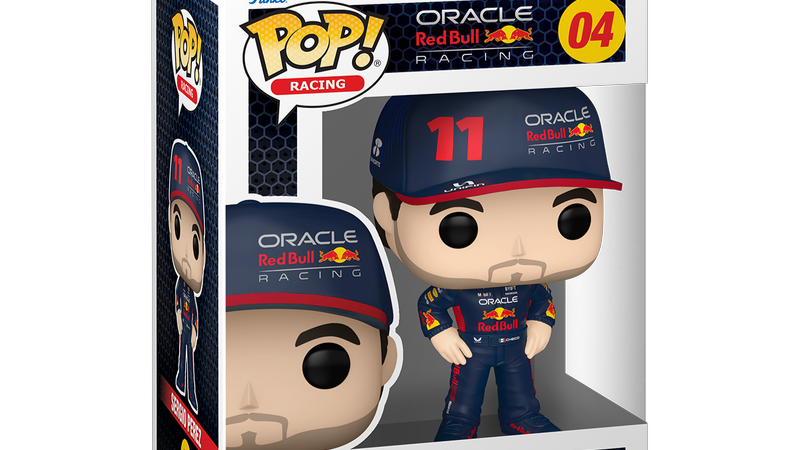 Crean Funko Pop de Checo Pérez