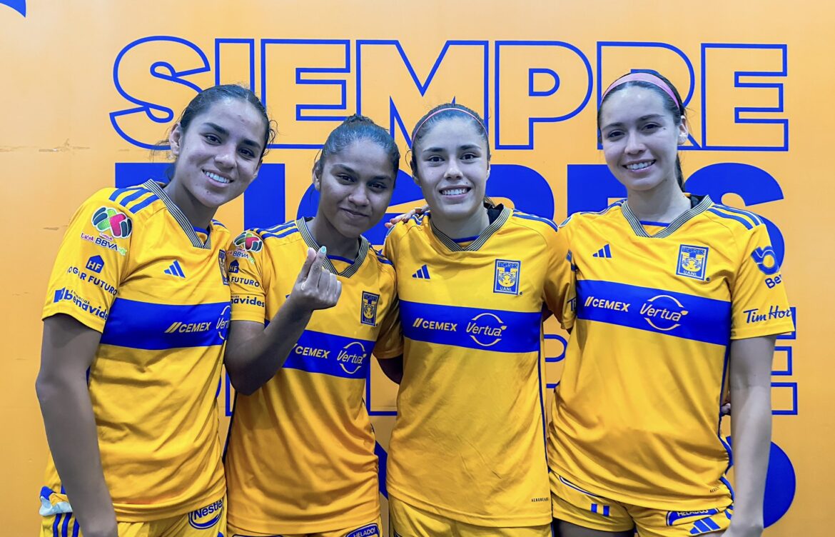 Golea Tigres Femenil a Pachuca y toma el liderato 