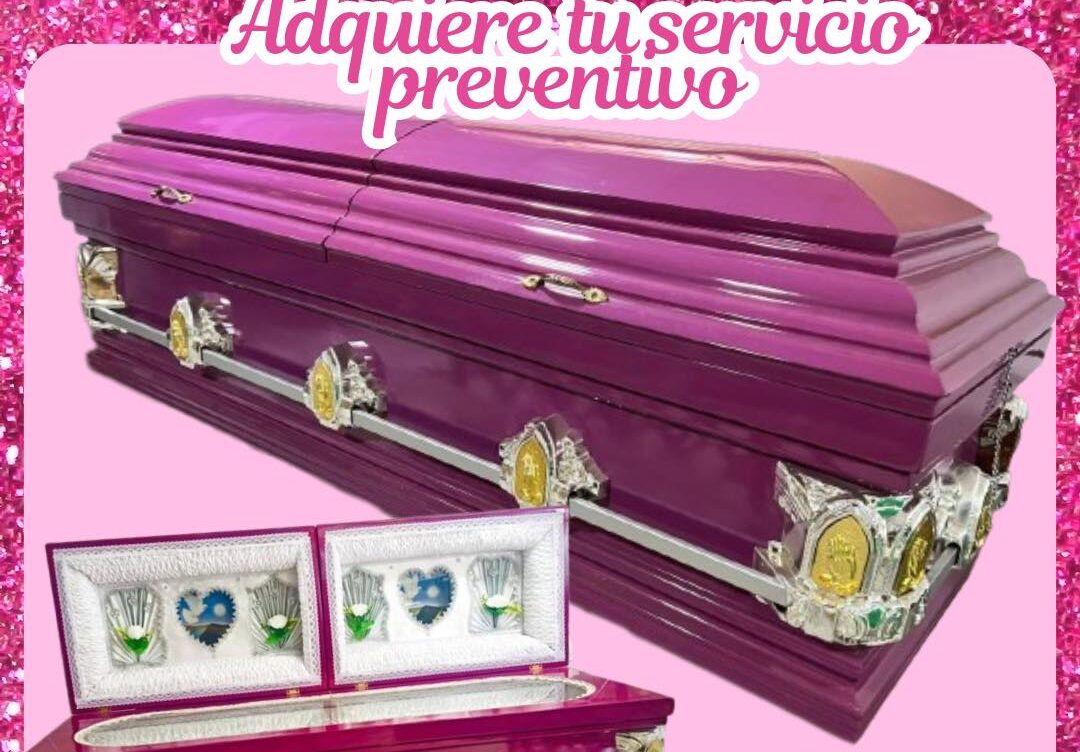 Funeraria promociona ataud estilo ‘Barbie’