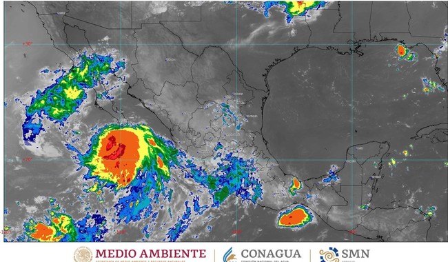Tormenta tropical Eugene cerca de costas mexicanas, auguran se convierta en huracán