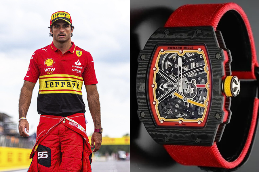 Le roban reloj a Carlos Sainz Jr. y lo recupera