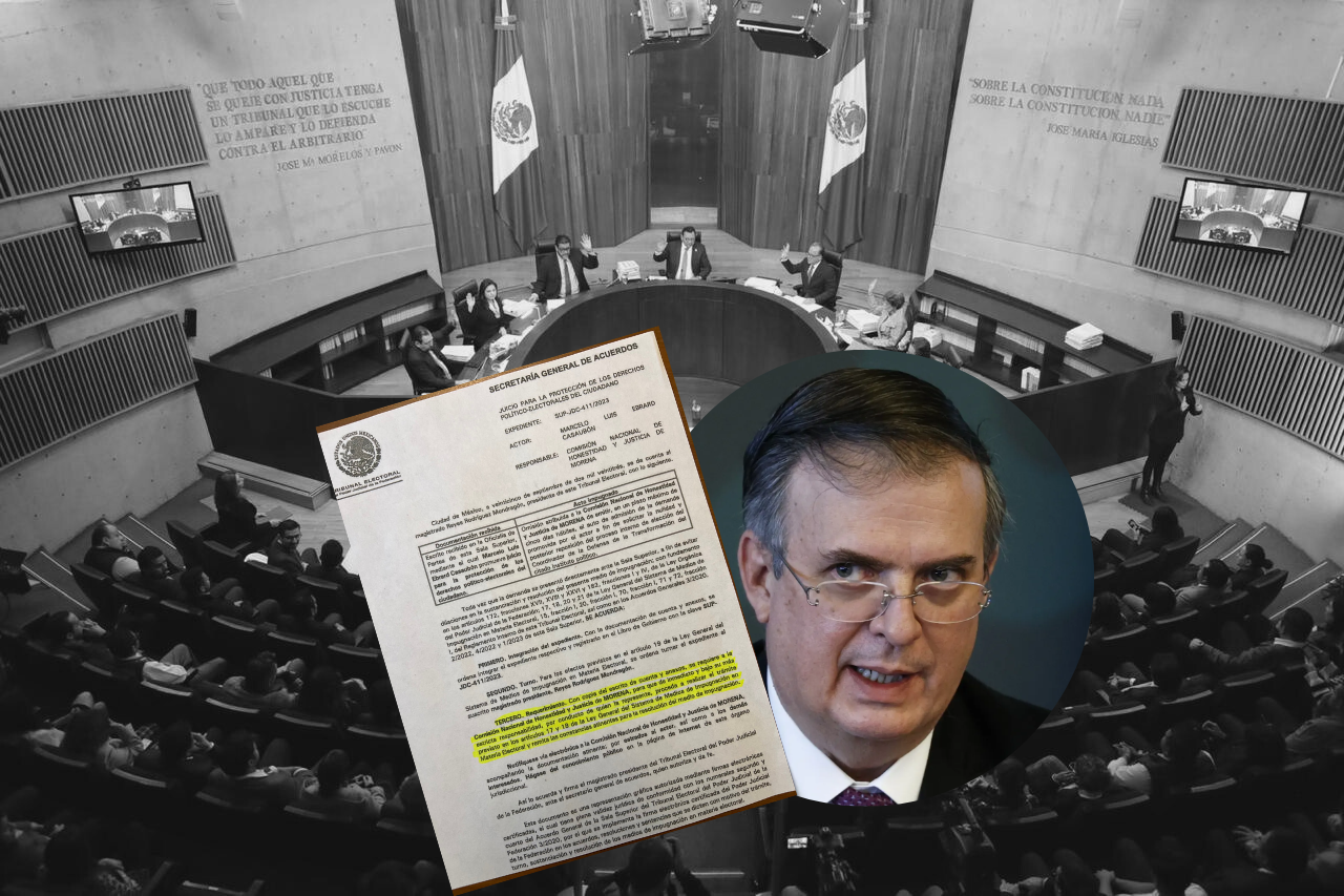 Solicita Tribunal Electoral a Morena responder impugnación de Ebrard