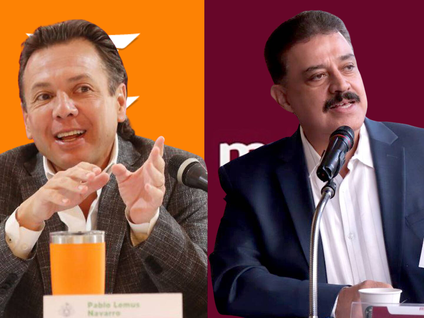 Pablo Lemus por el MC y Carlos Lomelí por Morena se disputan la contienda al Gobierno de Jalisco
