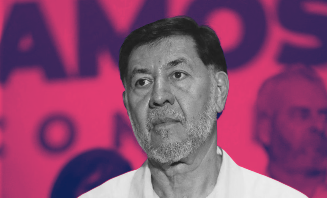 Noroña se baja de la contienda de Morena a la CDMX