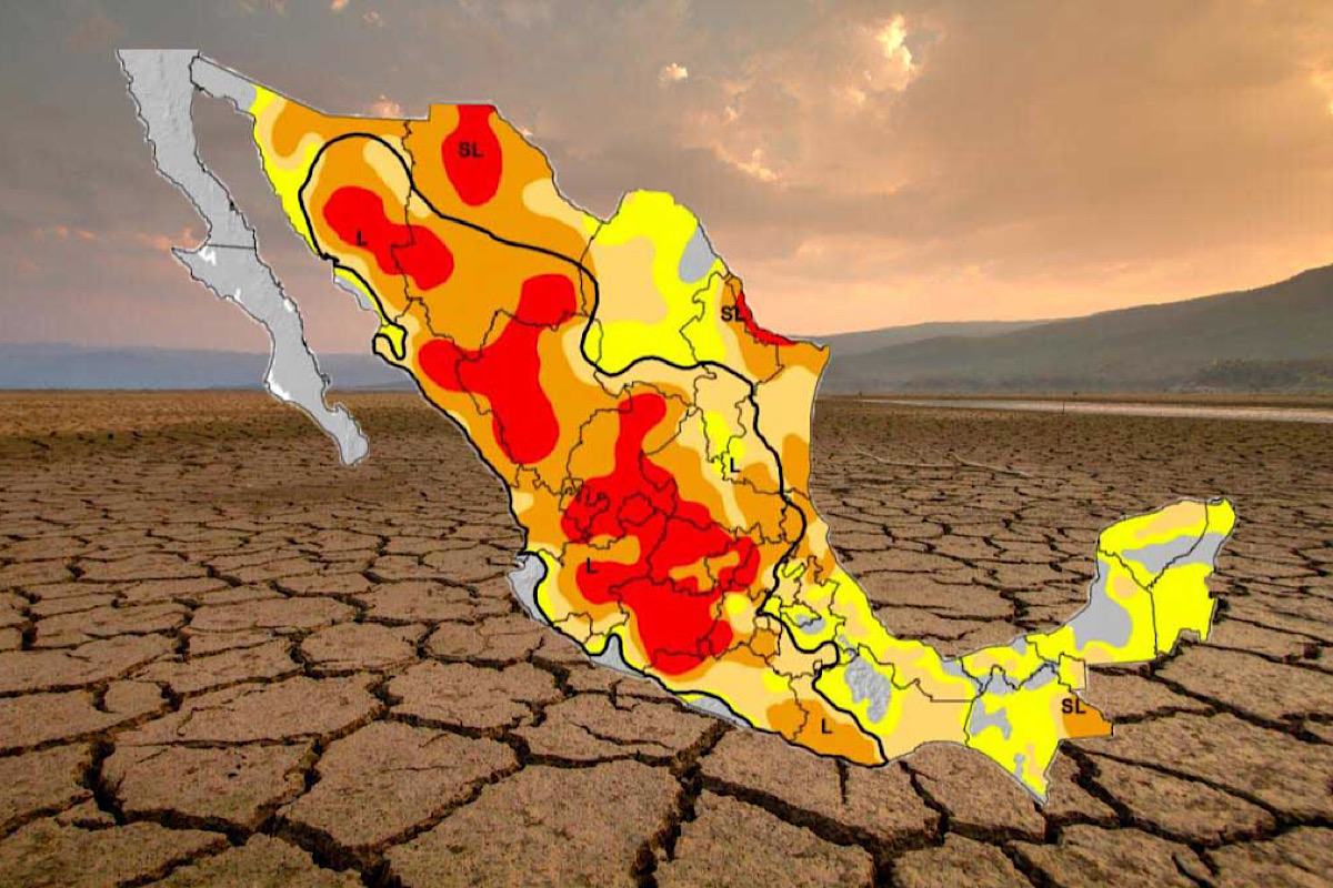 ¡Alza histórica! 68 por ciento de México se encuentra en estado de sequía 