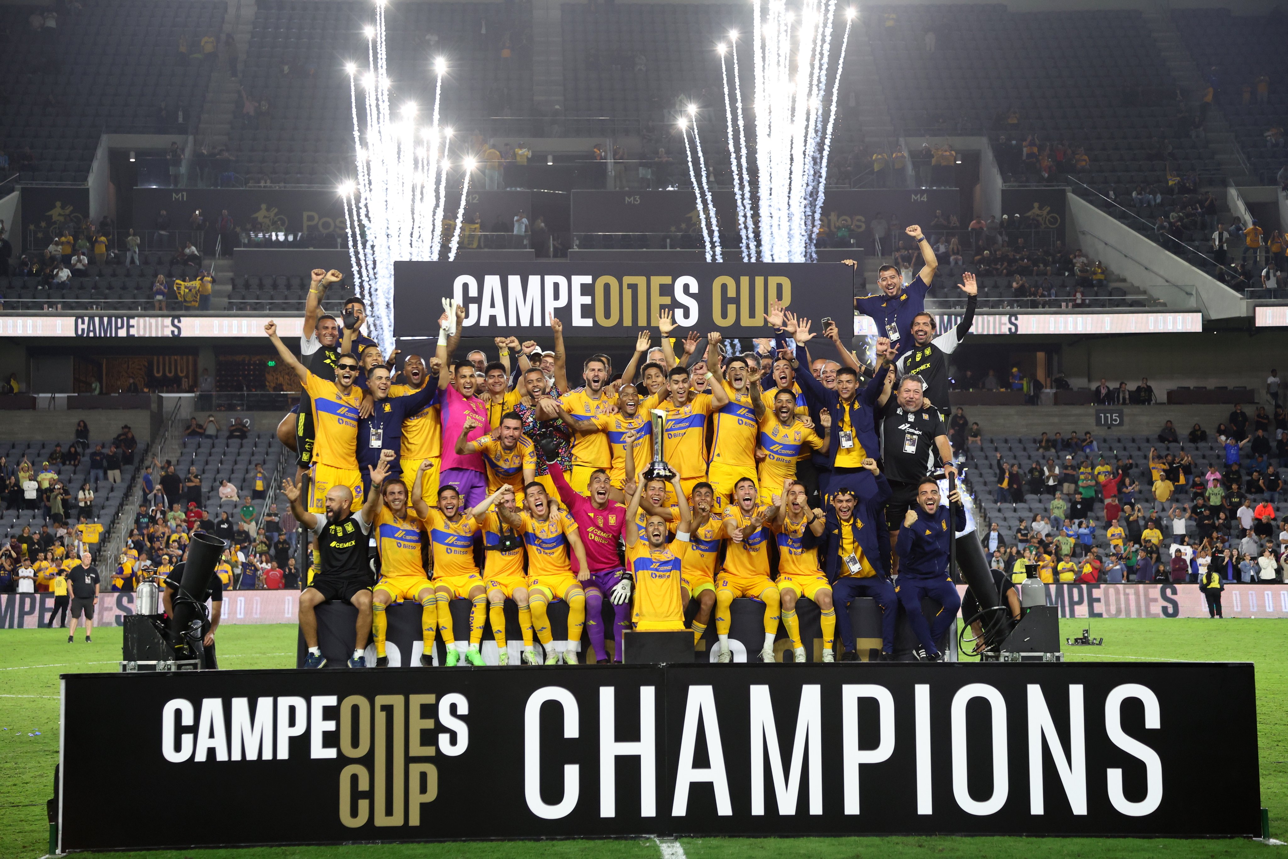 ¡Se corona Tigres en la Campeones Cup!