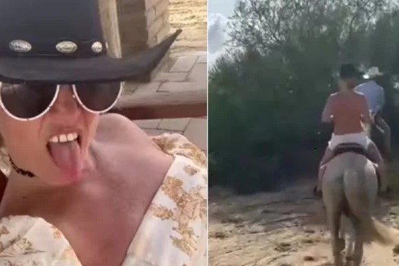 Britney, de vacaciones en México