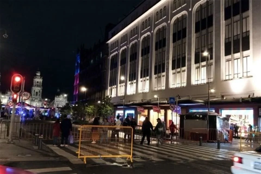 Cierran con vallas calles del Centro Histórico