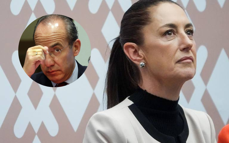 Claudia Sheinbaum recrimina a Felipe Calderón por solicitar que EE.UU. intervenga en las elecciones de México