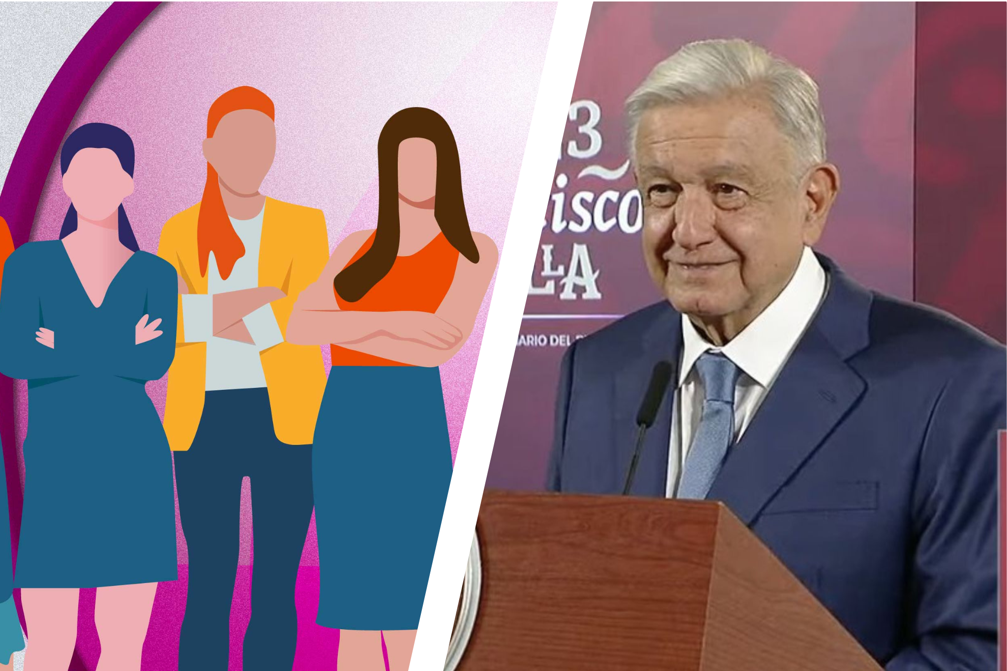 AMLO, a favor de paridad de género en gubernaturas