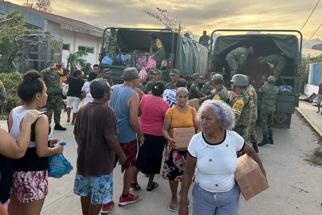 Fuerzas Armadas no impiden ingreso de ayuda humanitaria a Acapulco: ‘El Universal’