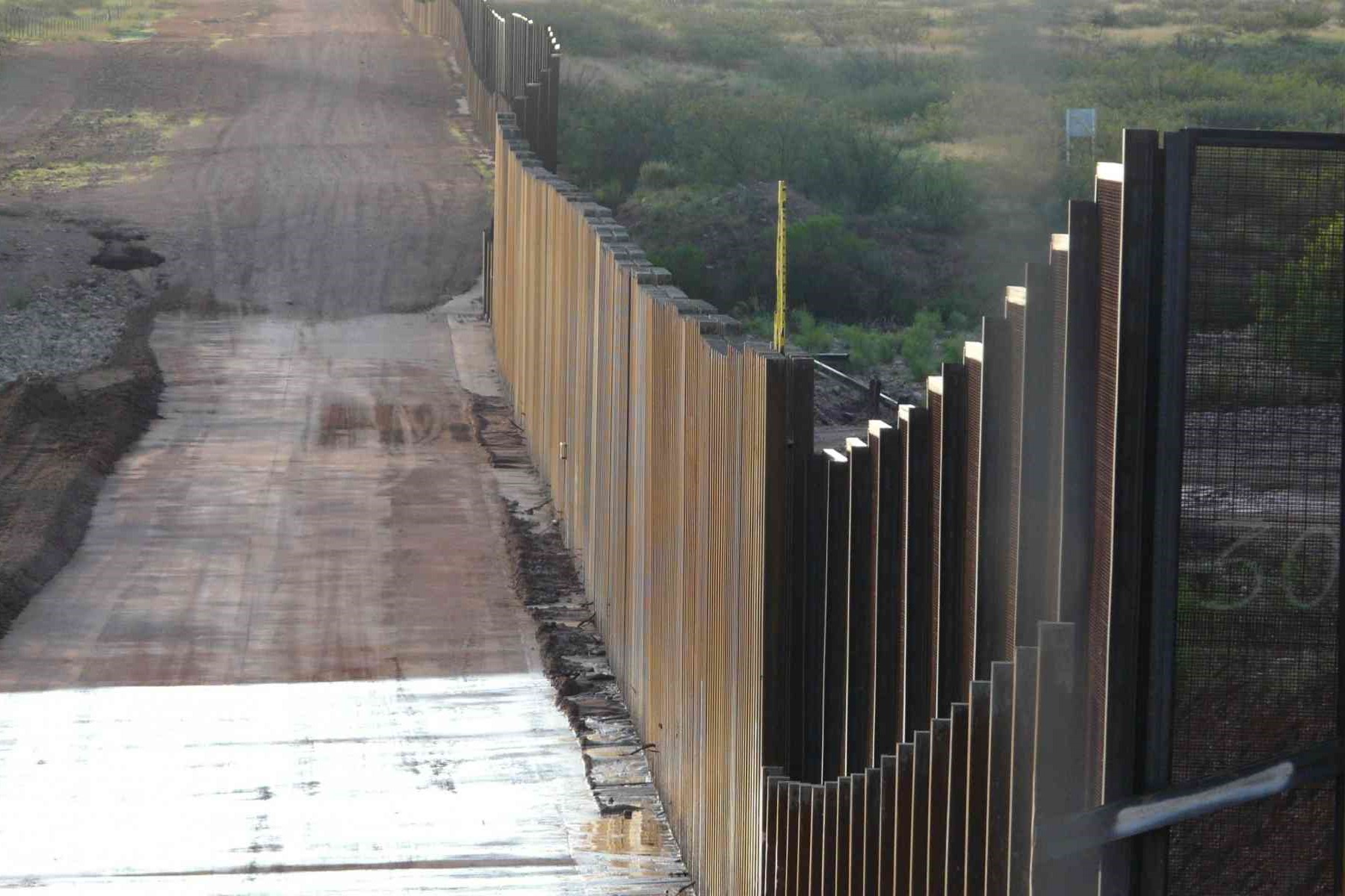El presidente AMLO que opone a la propuesta de Joe Biden de cerrar la frontera con México.