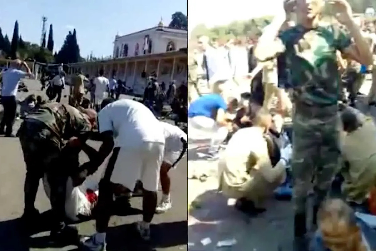 Ataque con drones deja 100 muertos en academia militar siria