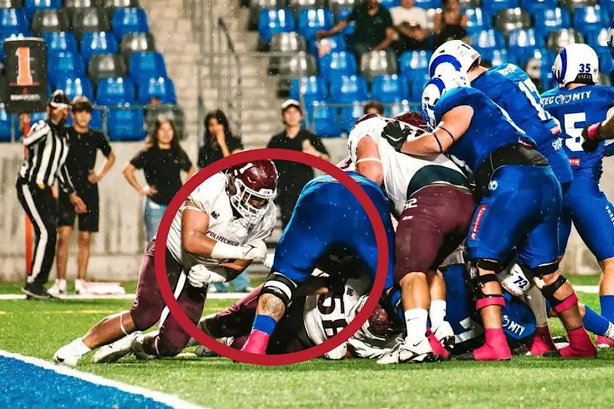 Expulsa ONEFA de por vida a jugador de Burros Blancos por agresión a rival del Tec