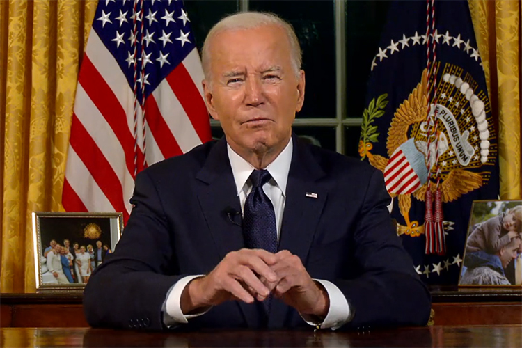 Compara Biden conflicto en Gaza con guerra en Ucrania