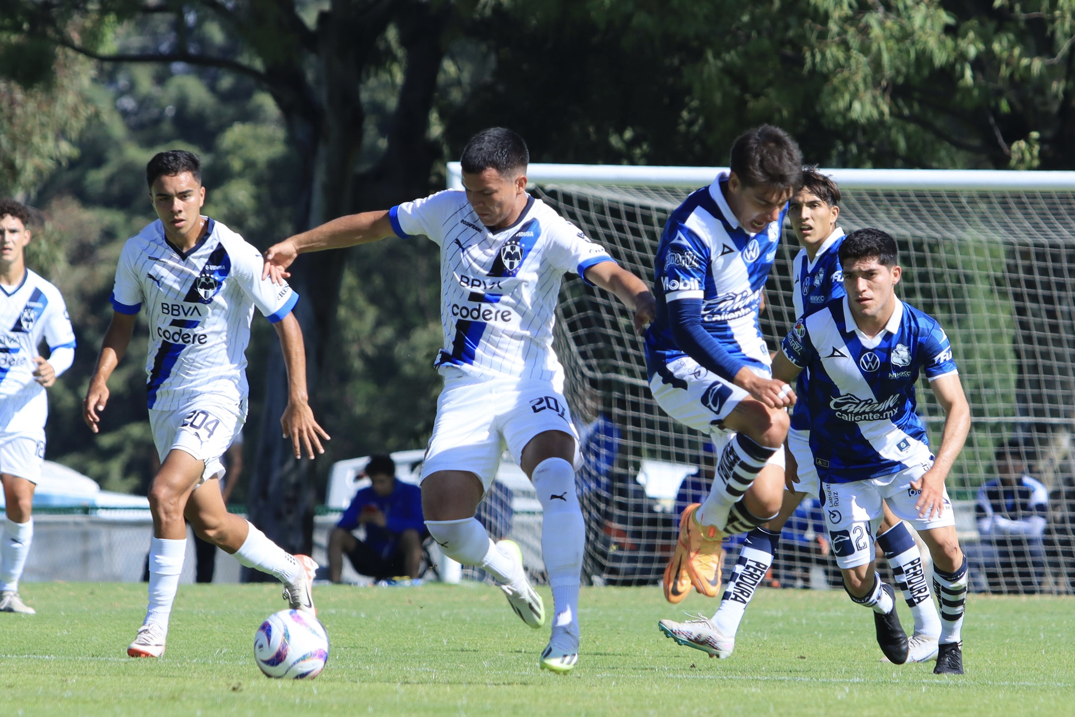 Puebla acribilla 6-1 a Rayados Sub-23