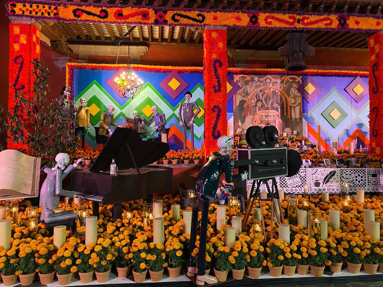 Megaofrenda de Coyoacán será dedicada a leyendas del futbol