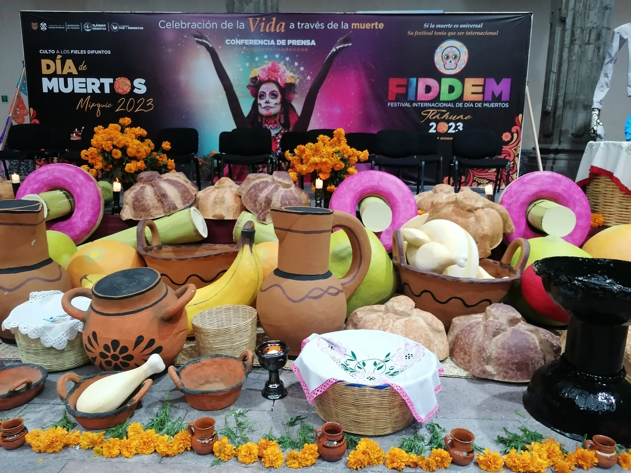 Anuncian Ley Seca en Mixquic durante celebraciones de Día de Muertos