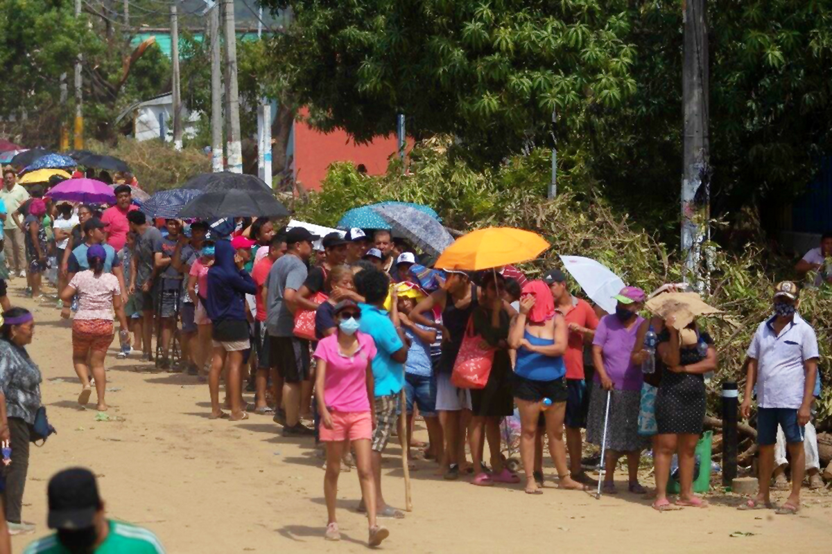 Zona conurbada de Acapulco pide auxilio