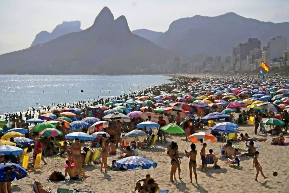 ¡Alerta roja en Brasil! Ola de calor deja temperaturas récord en Río y Sao Paulo