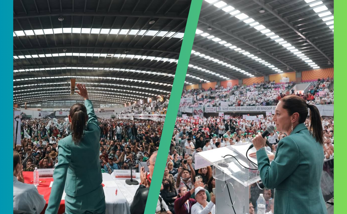 Sheinbaum cierra filas con sindicatos nacionales