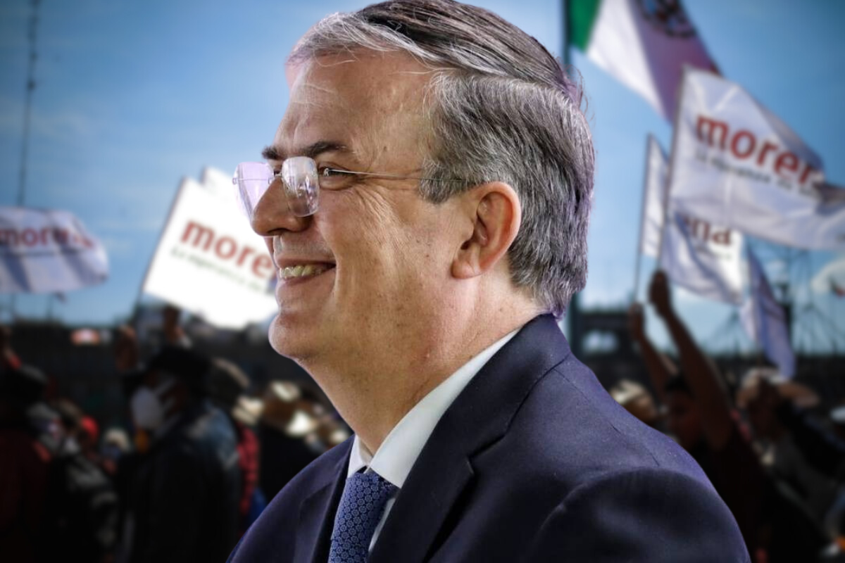 Marcelo Ebrard se queda en Morena