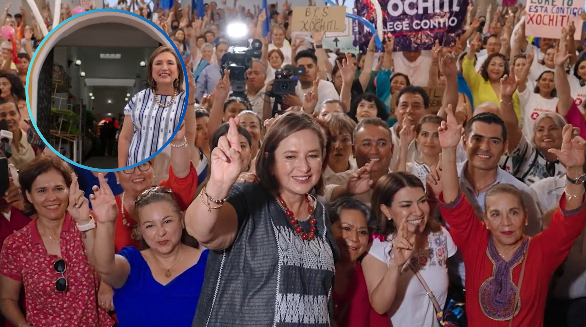 Xóchitl Gálvez muestra en spot dónde vendía gelatinas