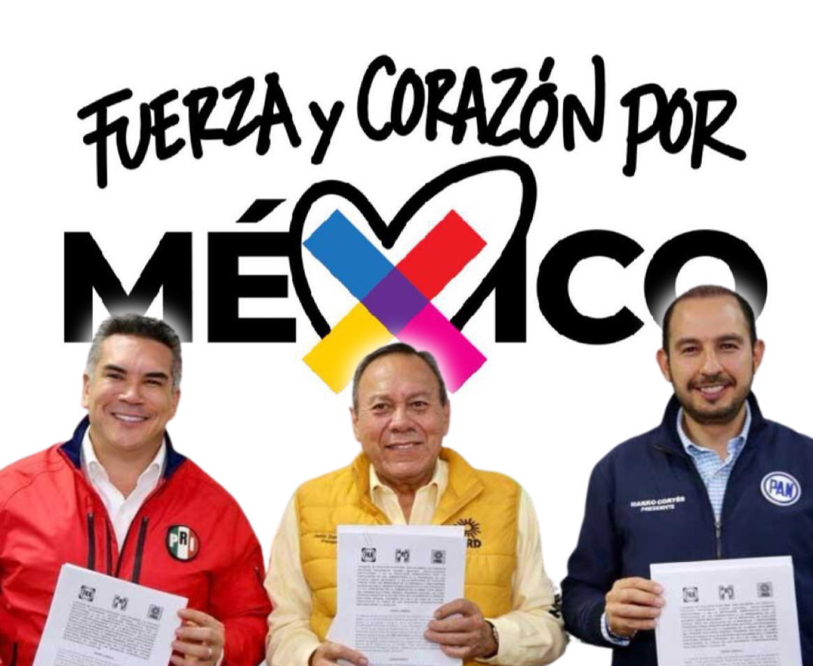 Registra oposición ante INE coalición Fuerza y Corazón por México